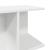 Noptiere 2 buc Alb 46,5x29x61 cm Lemn prelucrat GartenMobel Dekor