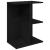 Noptiera Stejar negru 46,5x29x61 cm Lemn prelucrat GartenMobel Dekor