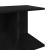 Noptiera Stejar negru 46,5x29x61 cm Lemn prelucrat GartenMobel Dekor