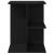 Noptiere 2 buc Stejar negru 46,5x29x61 cm Lemn prelucrat GartenMobel Dekor