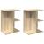 Noptiere 2 buc Stejar Sonoma 46,5x29x61 cm Lemn prelucrat GartenMobel Dekor
