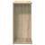 Noptiere 2 buc Stejar Sonoma 46,5x29x61 cm Lemn prelucrat GartenMobel Dekor
