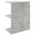 Noptiera gri beton 46,5x29x61 cm Lemn prelucrat GartenMobel Dekor