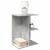 Noptiera gri beton 46,5x29x61 cm Lemn prelucrat GartenMobel Dekor