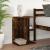 Noptiera stejar afumat 46,5x29x61 cm Lemn prelucrat GartenMobel Dekor