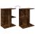 Noptiera stejar afumat 46,5x29x61 cm Lemn prelucrat GartenMobel Dekor