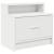 Noptiera cu sertar alb 51x31x47 cm GartenMobel Dekor