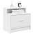 Noptiera cu sertar alb 51x31x47 cm GartenMobel Dekor
