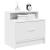 Noptiere cu sertar 2 buc Alb 51x31x47 cm GartenMobel Dekor