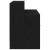 Noptiera cu sertar stejar negru 51x31x47 cm GartenMobel Dekor