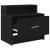 Noptiere cu sertar 2 buc stejar negru 51x31x47 cm GartenMobel Dekor