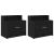 Noptiere cu sertar 2 buc stejar negru 51x31x47 cm GartenMobel Dekor