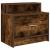 Noptiere cu sertar 2 buc stejar afumat 51x31x47 cm GartenMobel Dekor