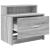 Noptiera cu sertar Gri Sonoma 51x31x47 cm GartenMobel Dekor