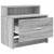 Noptiere cu sertar 2 buc Gri Sonoma 51x31x47 cm GartenMobel Dekor
