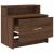 Noptiera cu sertar Stejar maro 51x31x47 cm GartenMobel Dekor