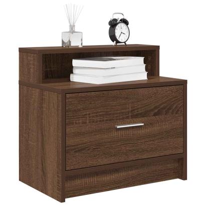 Noptiera cu sertar Stejar maro 51x31x47 cm GartenMobel Dekor