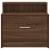 Noptiere cu sertar 2 buc Stejar maro 51x31x47 cm GartenMobel Dekor