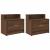 Noptiere cu sertar 2 buc Stejar maro 51x31x47 cm GartenMobel Dekor
