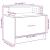 Noptiere cu sertar 2 buc lemn vechi 51x31x47 cm GartenMobel Dekor