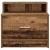 Noptiere cu sertar 2 buc lemn vechi 51x31x47 cm GartenMobel Dekor