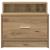 Noptiere cu sertar 2 buc Stejar artizanal 51x31x47 cm GartenMobel Dekor