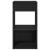 Noptiere cu sertar 2 buc stejar negru 35x34x66,5 cm GartenMobel Dekor