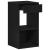 Noptiere cu sertar 2 buc stejar negru 35x34x66,5 cm GartenMobel Dekor