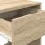 Noptiere cu sertar 2 buc. Stejar Sonoma 35x34x66,5 cm GartenMobel Dekor