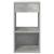Noptiera cu sertar gri beton 35x34x66,5 cm GartenMobel Dekor