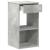 Noptiera cu sertar gri beton 35x34x66,5 cm GartenMobel Dekor
