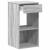 Noptiera cu sertar Gri Sonoma 35x34x66,5 cm GartenMobel Dekor