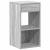 Noptiera cu sertar Gri Sonoma 35x34x66,5 cm GartenMobel Dekor