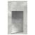 Suport turn computer cu sertar gri beton 30x44x74 cm GartenMobel Dekor