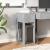 Suport turn computer cu sertar gri beton 30x44x74 cm GartenMobel Dekor
