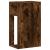 Suport turn pentru computer cu sertar Stejar afumat 30x44x74 cm GartenMobel Dekor