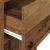 Suport turn pentru computer cu sertar lemn vechi 30x44x74 cm GartenMobel Dekor