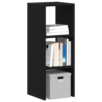 Bibliotecă stivuabilă din stejar negru din lemn prelucrat GartenMobel Dekor