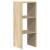 Bibliotecă stivuabilă Stejar Sonoma 30x30x80 cm Lemn prelucrat GartenMobel Dekor