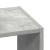 Bibliotecă stivuabilă Gri Beton 30x30x80 cm Lemn prelucrat GartenMobel Dekor
