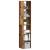 Biblioteci 2 buc Lemn vechi stivuibil 30x30x80cm Lemn prelucrat GartenMobel Dekor