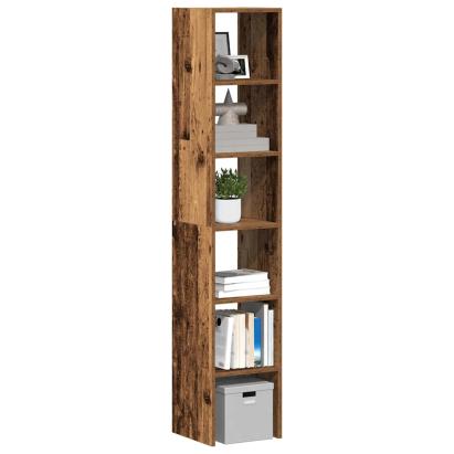 Biblioteci 2 buc Lemn vechi stivuibil 30x30x80cm Lemn prelucrat GartenMobel Dekor