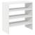 Rafturi pantofi 2 buc stivuibile alb 60x30x30,5 cm GartenMobel Dekor