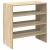 Rafturi pantofi 2 buc Stejar Sonoma stivuibile 60x30x30,5 cm GartenMobel Dekor