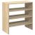 Rafturi pantofi 2 buc Stejar Sonoma stivuibile 60x30x30,5 cm GartenMobel Dekor