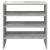 Rafturi de pantofi 2 buc stivuibile beton gri 60x30x30,5 cm GartenMobel Dekor