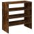 Rafturi pantofi 2 buc Stejar afumat stivuibil 60x30x30,5 cm GartenMobel Dekor