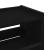 Pantofar, negru, 80x25x61,5 cm, lemn prelucrat GartenMobel Dekor