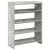Pantofar, gri beton, 80x25x61,5 cm, lemn prelucrat GartenMobel Dekor