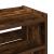 Pantofar, stejar fumuriu, 80x25x61,5 cm, lemn prelucrat GartenMobel Dekor